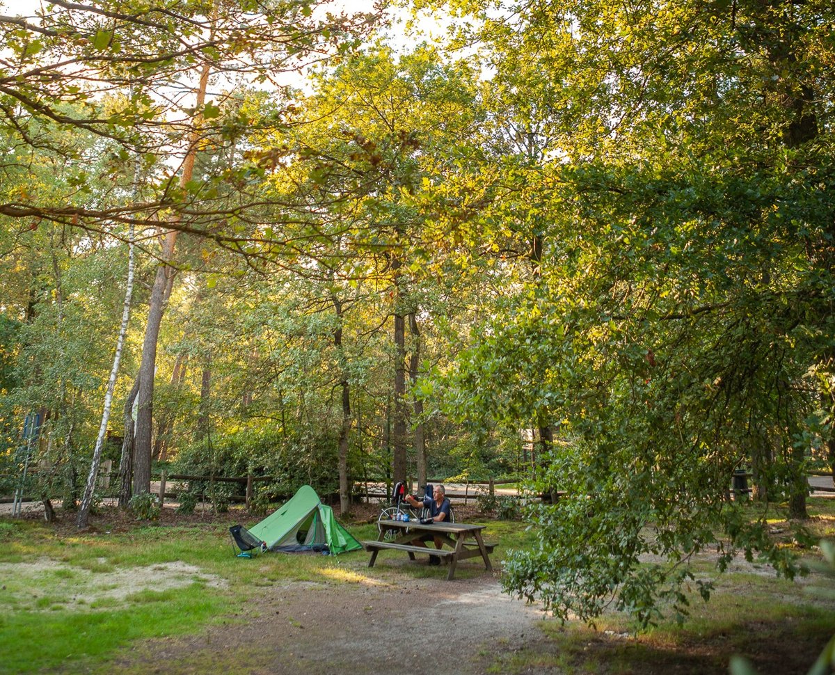 Trekkersveld op Landgoedcamping Het Meuleman