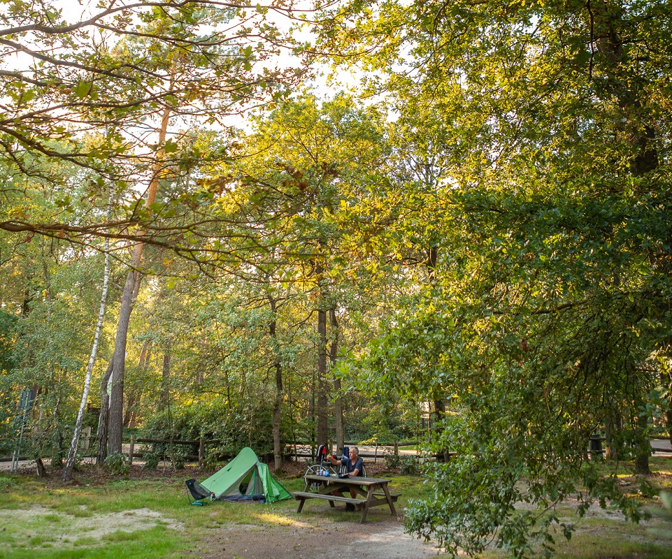 Trekkerstentje Landgoedcamping Het Meuleman