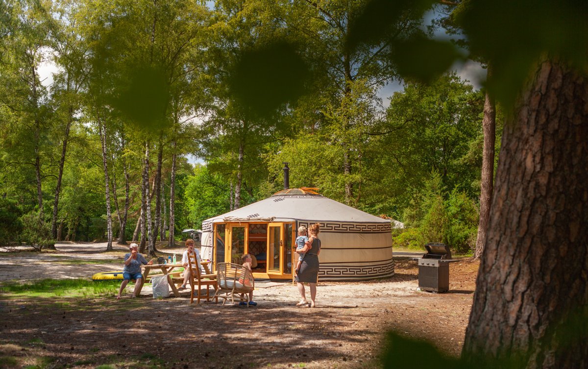 Luxuriöse Jurte Landgoedcamping Het Meuleman